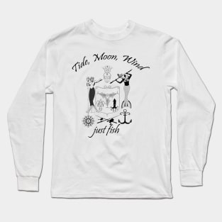 Tide Moon Wind Long Sleeve T-Shirt